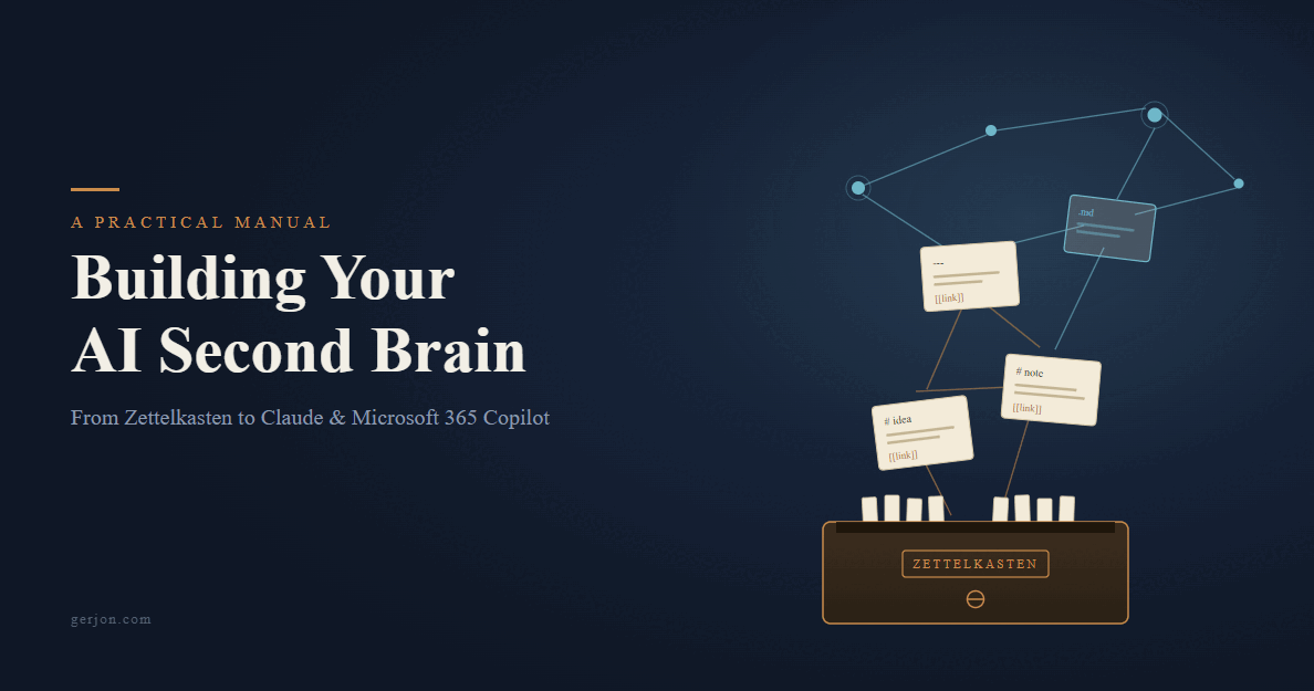 Building Your AI Second Brain: A Practical Manual